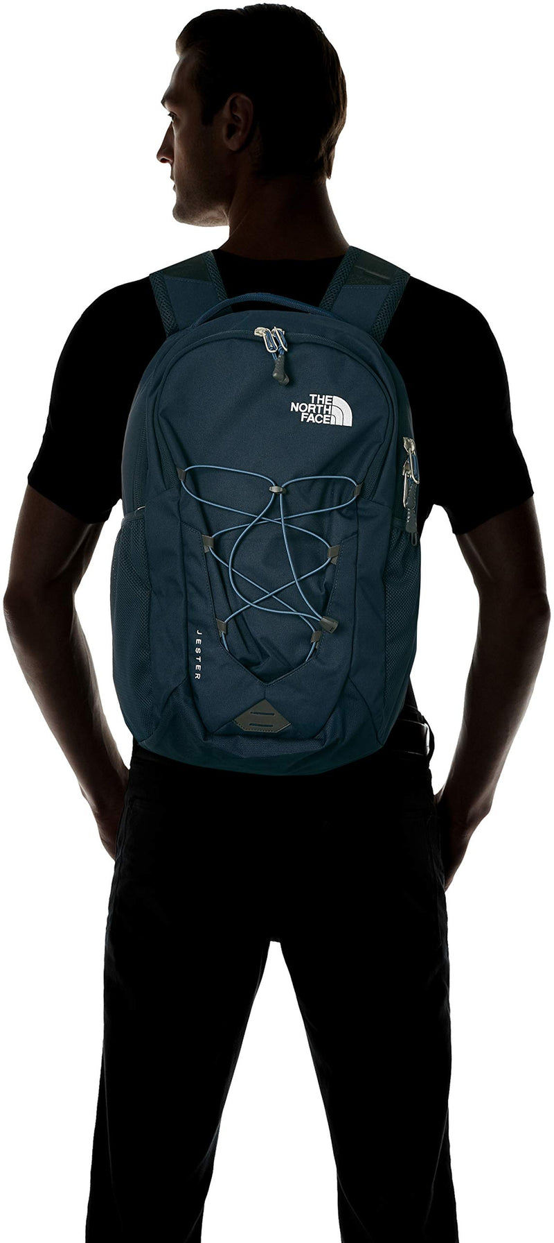 The North Face Jester Backpack, Shady Blue/Urban Navy - backpacks4less.com