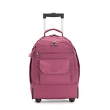 Kipling Sanaa Large Rolling Backpack Fig Purple