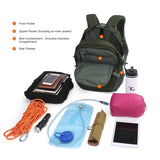Mardingtop 25L Tactical Backpacks Molle Hiking daypacks for Camping Hiking Military Traveling (M6260-25L-Army Green) - backpacks4less.com
