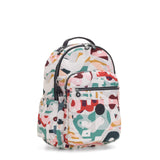 Kipling Seoul Large 15" Laptop Backpack Music Print - backpacks4less.com