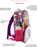 Disney Princess Girl's 16 Inch School Backpack Bag (One Size, Purple/Pink) - backpacks4less.com