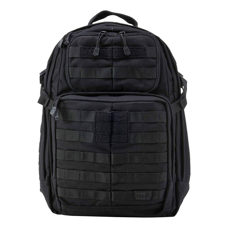 5.11 RUSH24 Tactical Backpack, Medium, Style 58601, Black - backpacks4less.com