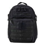 5.11 RUSH24 Tactical Backpack, Medium, Style 58601, Black - backpacks4less.com