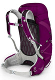 Osprey Packs Tempest 30 Women's Hiking Backpack, Mystic Magenta, Ws/M, Small/Medium - backpacks4less.com