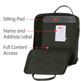 Fjallraven - Kanken Classic Backpack for Everyday, Deep Forest - backpacks4less.com