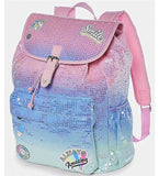 Justice Get Happy Ombre Sequin Rucksack - backpacks4less.com