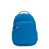 Kipling Seoul Large 15" Laptop Backpack Methyl Blue - backpacks4less.com