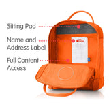 Fjallraven - Kanken Mini Classic Backpack for Everyday, Burnt Orange - backpacks4less.com