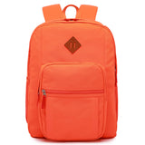 Abshoo Classical Basic Womens Travel Backpack For College Men Water Resistant Bookbag (Tangerine) - backpacks4less.com
