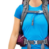 Osprey Packs Renn 50 Women's Backpacking Pack, Aurora Purple, One Size - backpacks4less.com