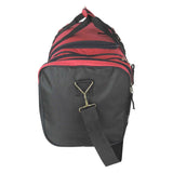 Dalix 20 Inch Sports Duffle Bag with Mesh and Valuables Pockets, Red - backpacks4less.com