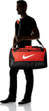 Nike Brasilia Training Medium Duffle Bag, Durable Nike Duffle Bag for Women & Men with Adjustable Strap, University Red/Black/White - backpacks4less.com