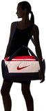 Nike Nike Brasilia Small Duffel - 9.0, Echo Pink/University Red/Dynamic Yellow, Misc - backpacks4less.com