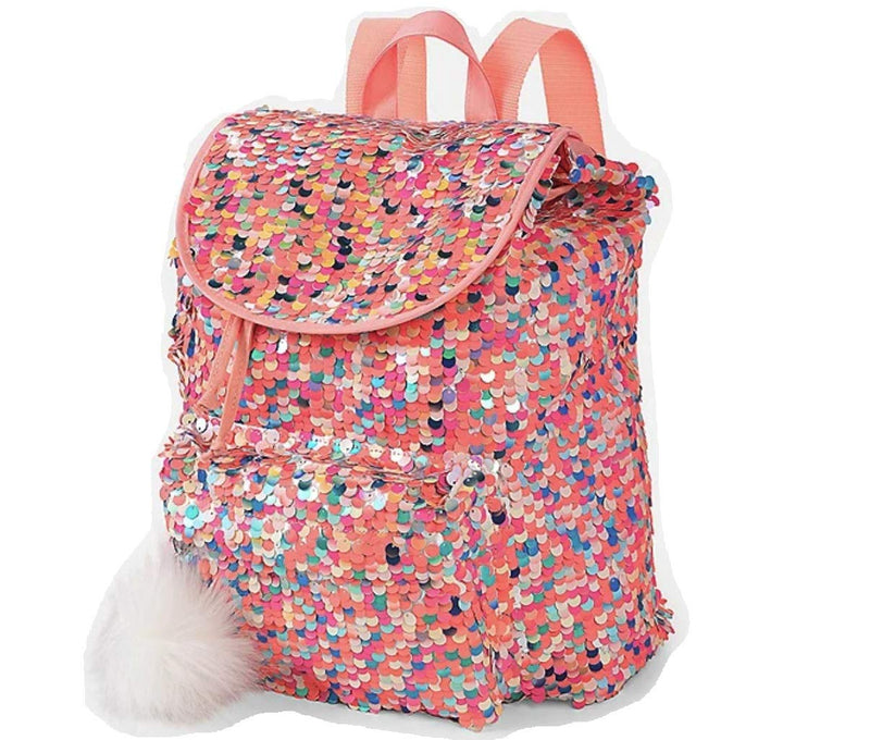 Justice Unicorn Flip Sequin Shaky Backpack–