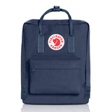 Fjallraven - Kanken Classic Backpack for Everyday, Royal Blue/Pinstripe Pattern