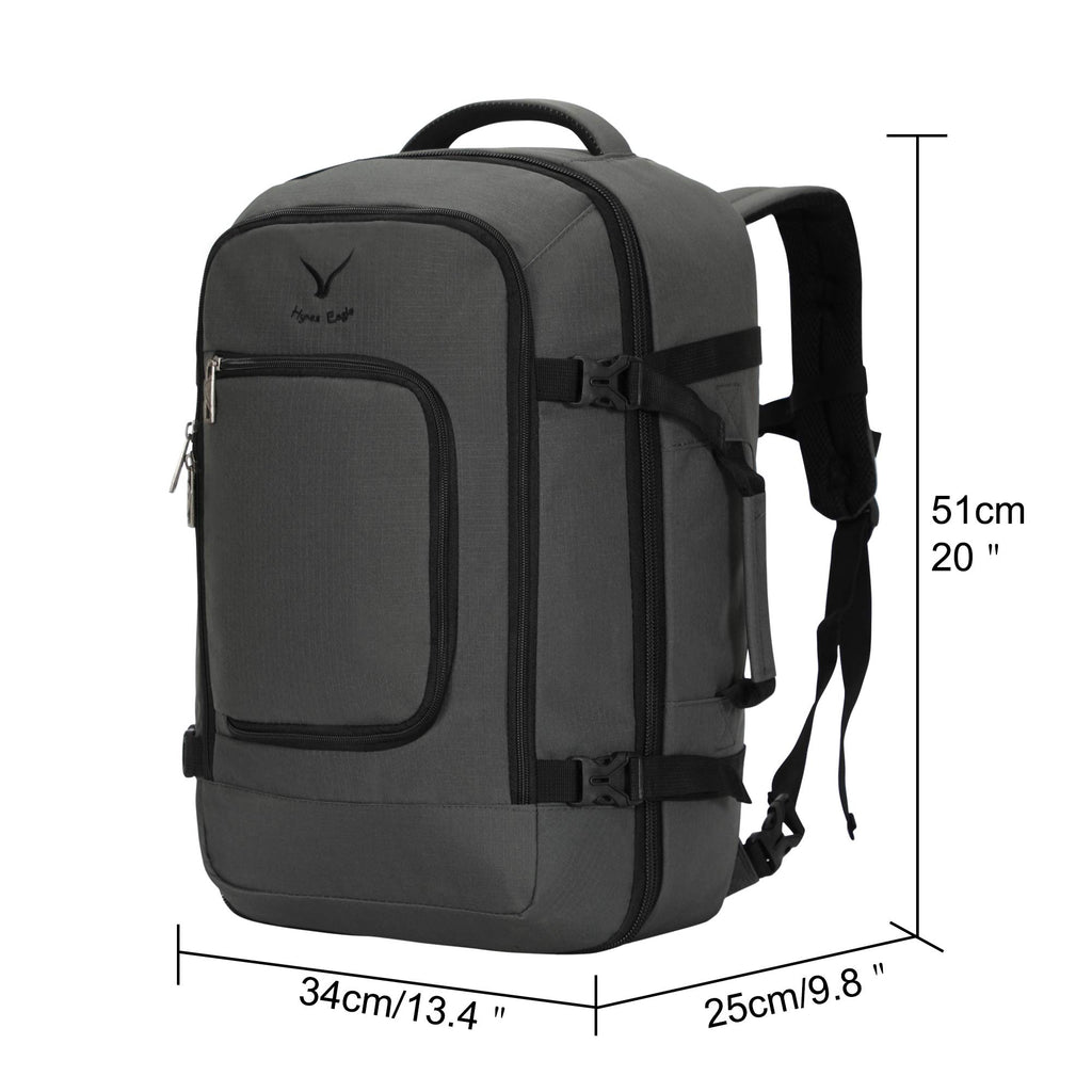 amazon hynes eagle travel backpack 40l Hynes Eagle Travel Backpack 40L Flight Approved Carry on Backpack, Grey 2018