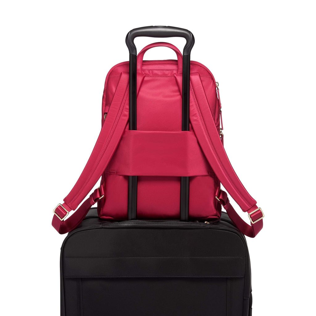 TUMI - Voyageur Hartford Laptop Backpack - 13 Inch Computer Bag For Women - Raspberry TUMI - Voyageur Hartford Laptop Backpack - 13 Inch Computer Bag For Women - Raspberry