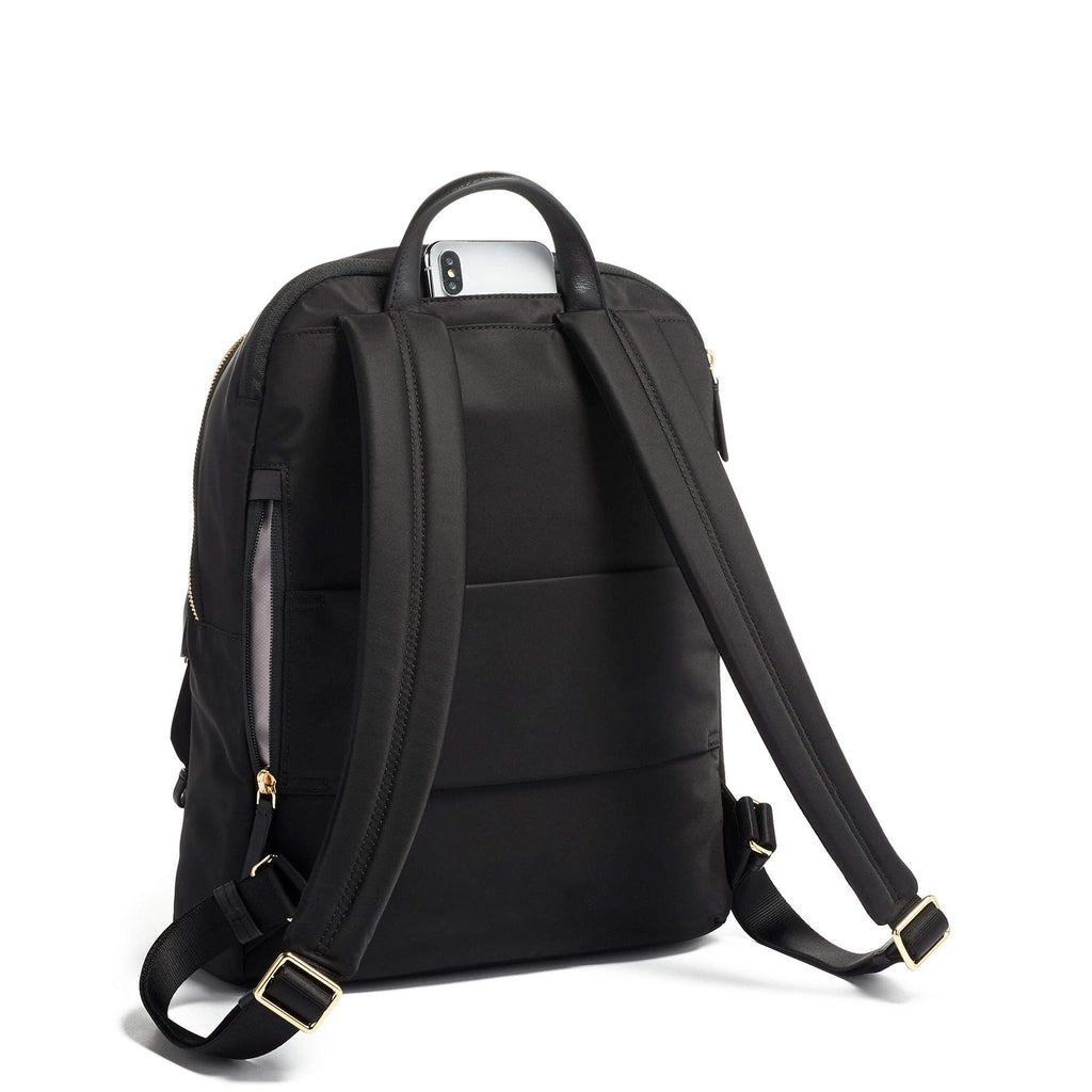 TUMI - Voyageur Hartford Laptop Backpack - 13 Inch Computer Bag For Women (Black) - backpacks4less.com