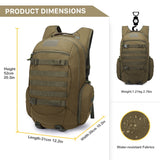 Mardingtop Tactical Backpack, Khaki 2.0, 52cm - backpacks4less.com