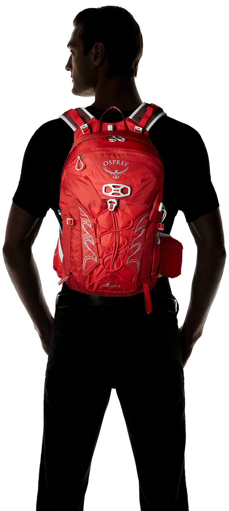 Osprey Packs Talon 11 Men's Hiking Backpack, Martian Red, Small/Medium - backpacks4less.com