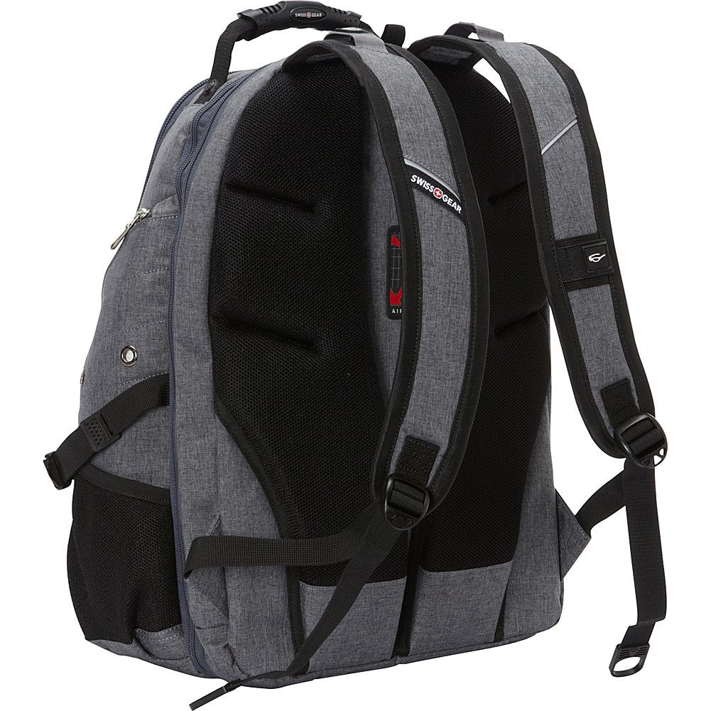 SwissGear Travel Gear 5977 Scansmart TSA Laptop Backpack for Travel, School & Business - Fits 17 Inch Laptop - (Grey) - backpacks4less.com