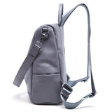 BOYATU Convertible Genuine Leather Backpack Purse for Women Fashion Travel Bag Grey-03 - backpacks4less.com