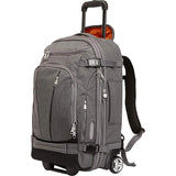 eBags TLS Mother Lode Rolling Weekender 22 Inch Travel Backpack with Wheels - Carry-On - (Brushed Indigo) - backpacks4less.com