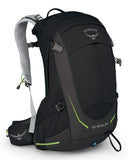 Osprey Packs Stratos 24 Hiking Backpack, Black, o/s, One Size - backpacks4less.com
