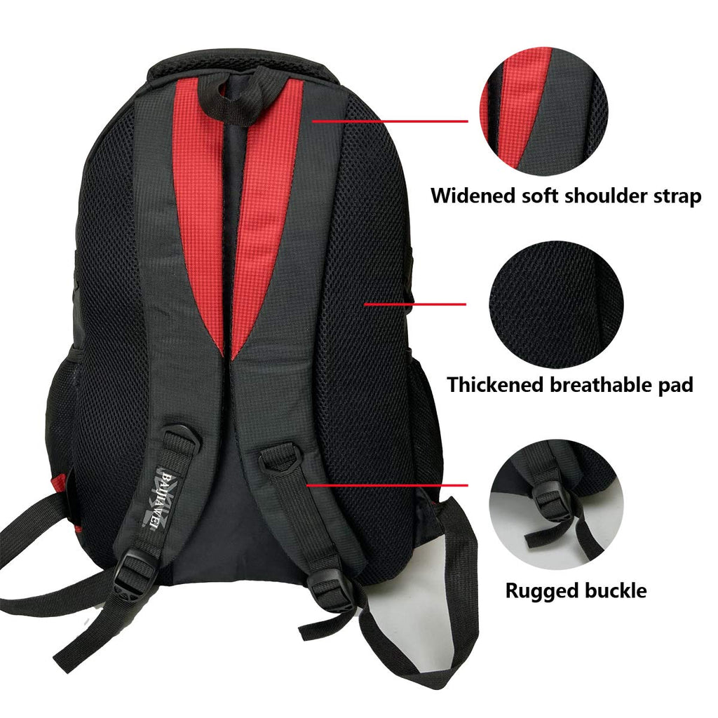 School Backpack For Boys Kids Elementary School Bags Bookbag Red - backpacks4less.com