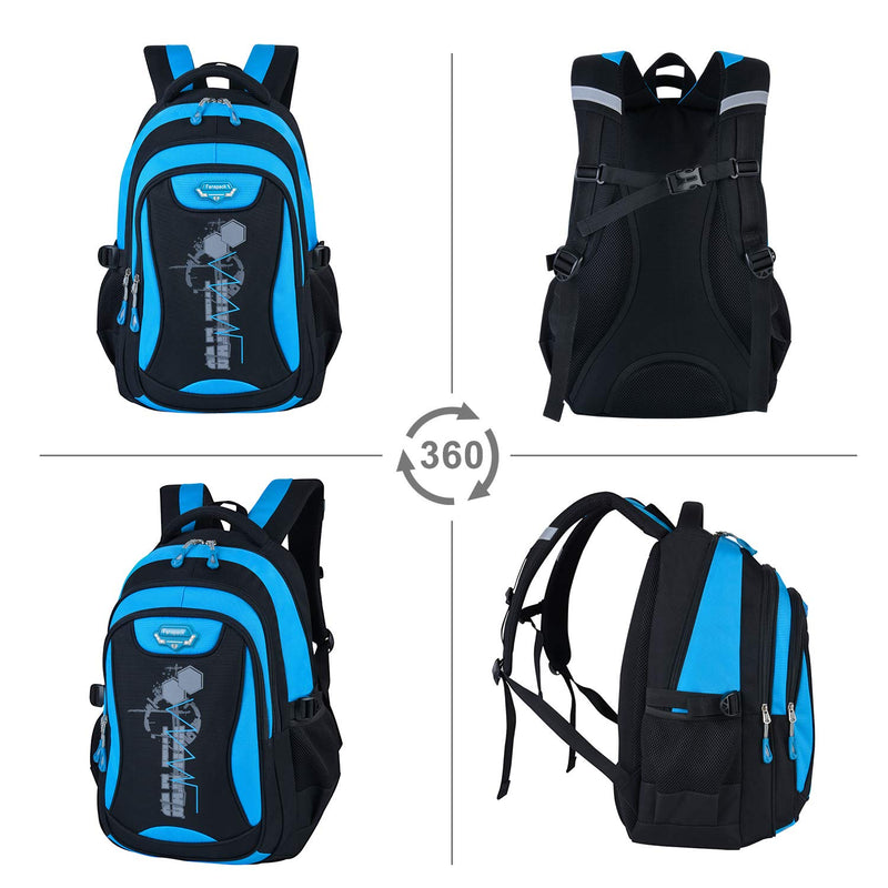 Backpack for Boys, Fanspack Boys Backpack Kids School Bags Bookbags Backpack for Elementary or Middle School - backpacks4less.com