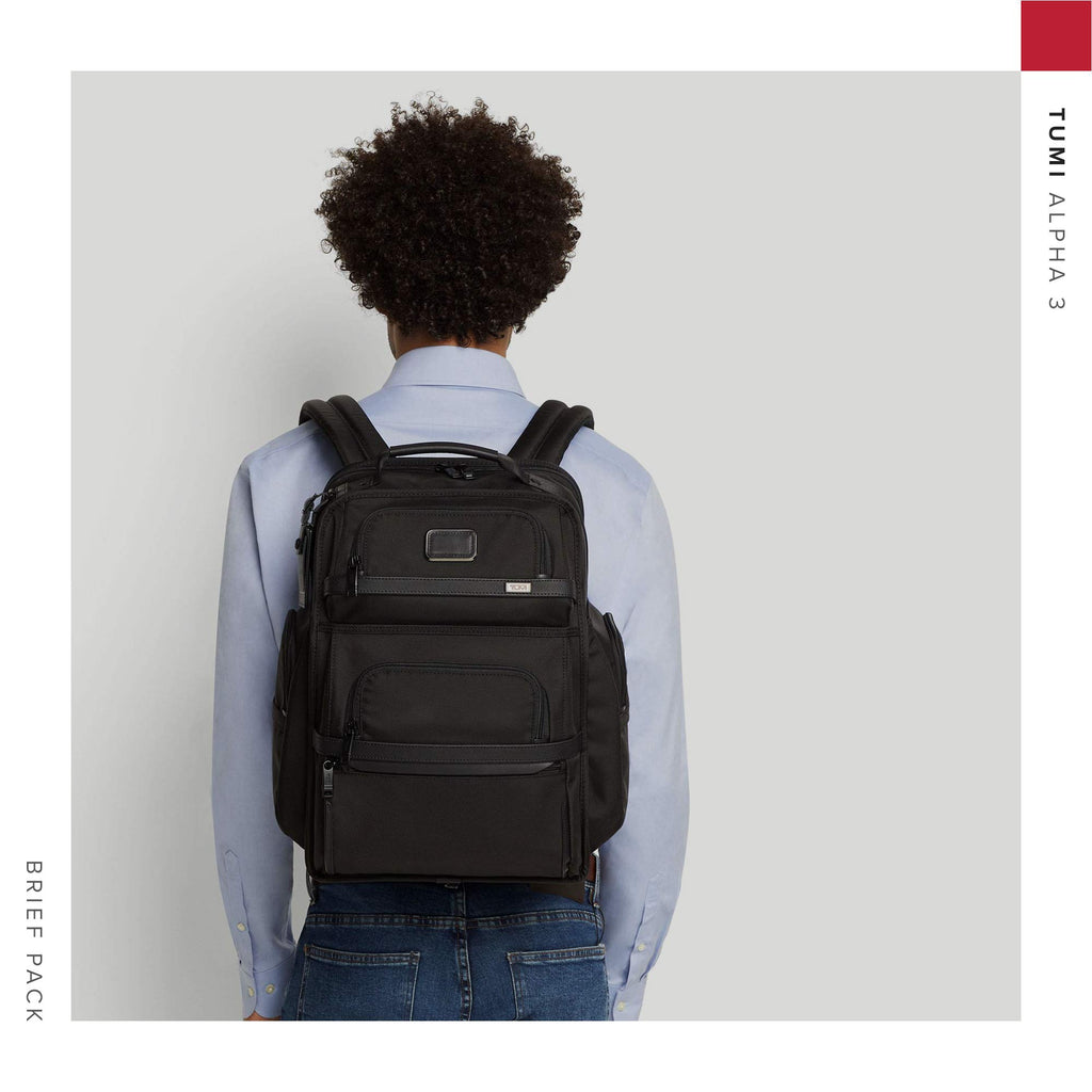 tumi alpha 3 compact backpack TUMI - Alpha 3 Brief Pack - 15 Inch Computer Backpack for Men and Women