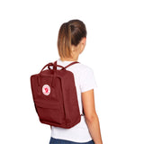 Fjallraven - Kanken Classic Backpack for Everyday, Purple/Rainbow Pattern - backpacks4less.com