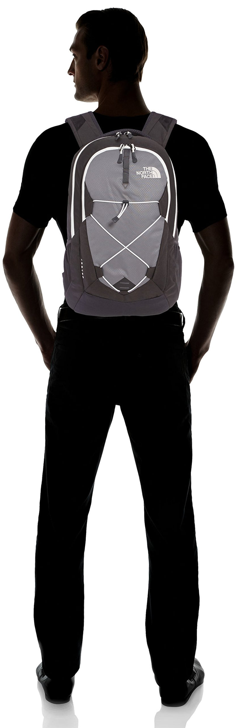 The North Face Jester Backpack Zinc Grey/Vaporous Grey Size One Size - backpacks4less.com