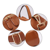 BOYATU Convertible Genuine Leather Backpack Purse for Women Fashion Travel Bag Caramel - backpacks4less.com
