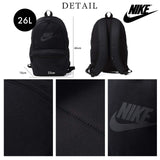 Nike Heritage Backpack (Obsidian/Black) - backpacks4less.com