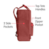 Fjallraven - Kanken Classic Backpack for Everyday, Dahlia - backpacks4less.com