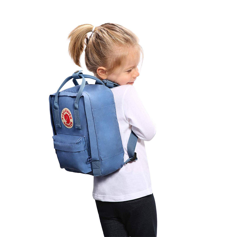 Fjallraven - Kanken Classic Backpack for Everyday, Deep Blue/Rainbow Pattern - backpacks4less.com