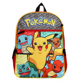 Pokemon Starter Characters 5-Piece Backpack Set