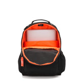 Kipling Seoul Large 15" Laptop Backpack Brave Black - backpacks4less.com