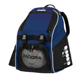 Diadora Squadra II Soccer Backpack, Navy/Black - backpacks4less.com