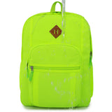 Abshoo Classical Basic Womens Travel Backpack For College Men Water Resistant Bookbag (GreenYellow) - backpacks4less.com