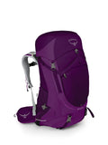 Osprey Packs Sirrus 50 Women's Backpacking Backpack, Ruska Purple, Small/Medium - backpacks4less.com