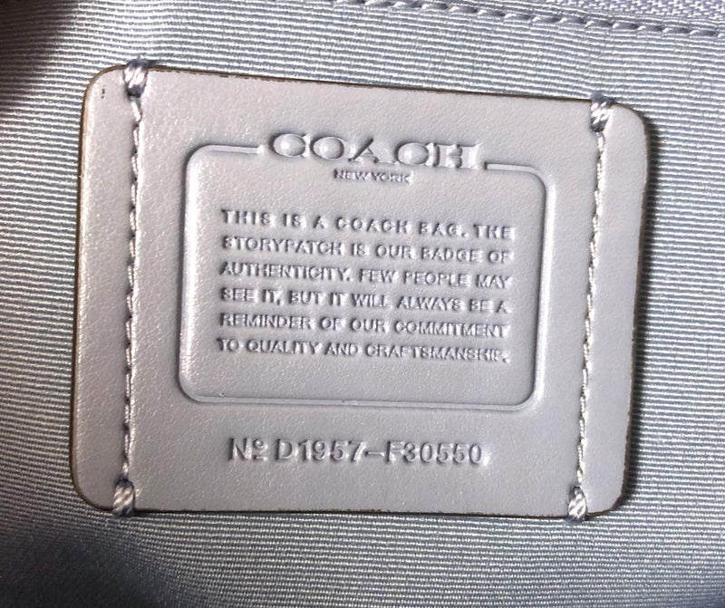 Coach F30550 Medium Charlie Backpack (SV/Steel Blue) - backpacks4less.com