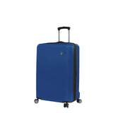 Mia Toro Italy Moda Hardside Spinner Luggage Carry-on, Blue, One Size