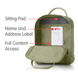 Fjallraven - Kanken Mini Classic Backpack for Everyday, Green - backpacks4less.com