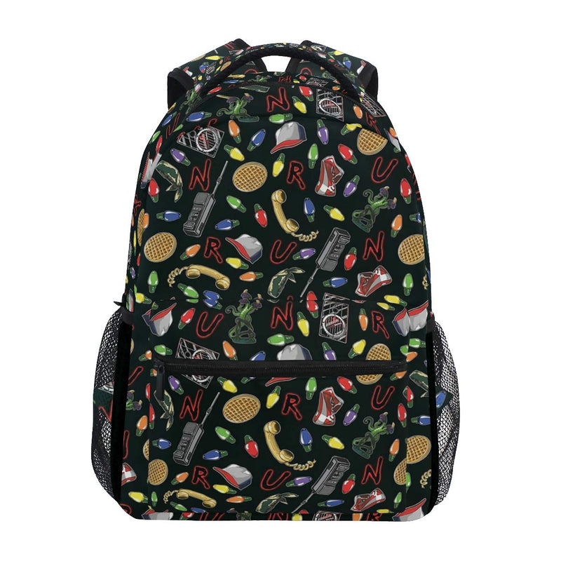 Backpacks Stranger Things College School Book Bag Travel Hiking Camping Daypack - backpacks4less.com