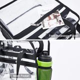 Clear Bag Stadium Approved,NCAA NFL&PGA Security Approved Clear Tote Bag with Multi-Pockets and Adjustable Shoulder Strap,Perfect for Work, School, Sports Games and Concerts-12 X12 X6 - backpacks4less.com