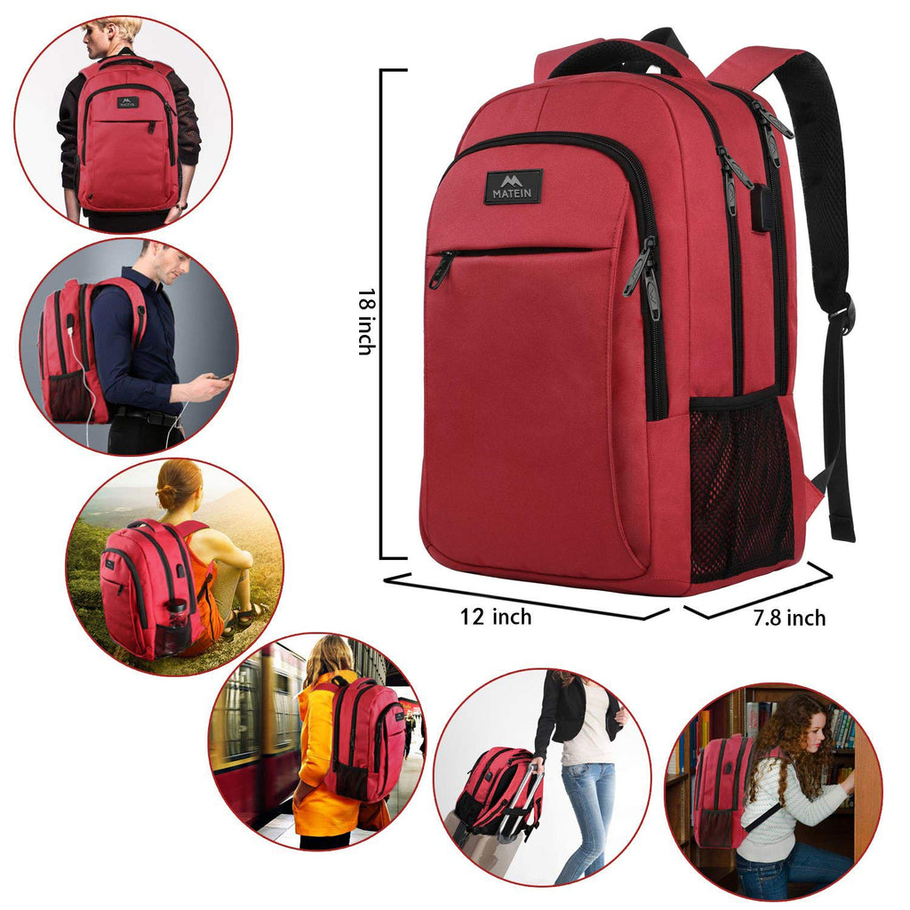 Laptop Backpack for Girls, Womens High School Backpack with USB