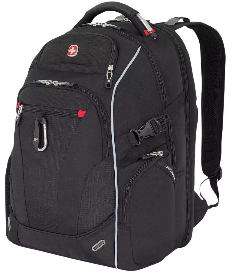 SWISSGEAR SA6752.Black TSA Friendly ScanSmart Laptop Backpack for Work School and Travel - backpacks4less.com