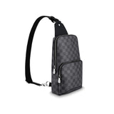 Louis Vuitton Avenue Sling Bag Men Backpacks (Damier Graphite) - backpacks4less.com